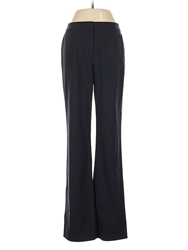 Pre-owned Lafayette 148 Wool Pants In Black