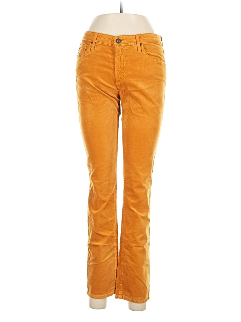 Pre-owned Adriano Goldschmied Casual Pants In Orange