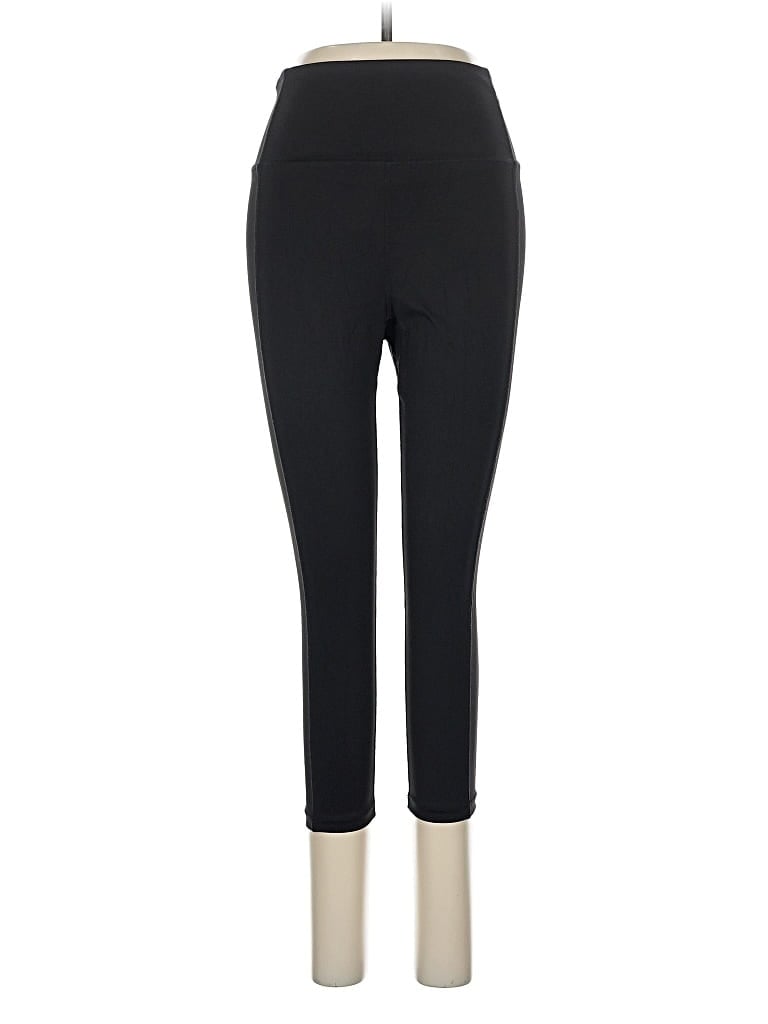 Pre-owned Stradivarius Active Pants In Black