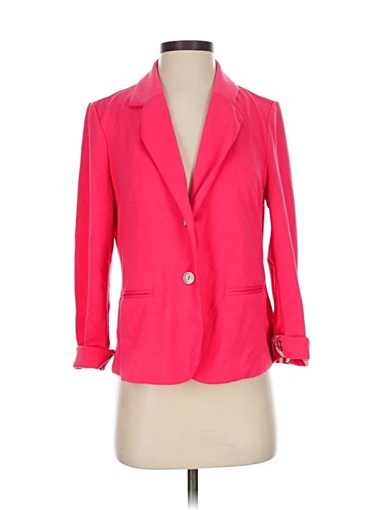 Click to view more detailed imagery on our partner's website Pre-owned Rafaella Blazer Jacket In Pink