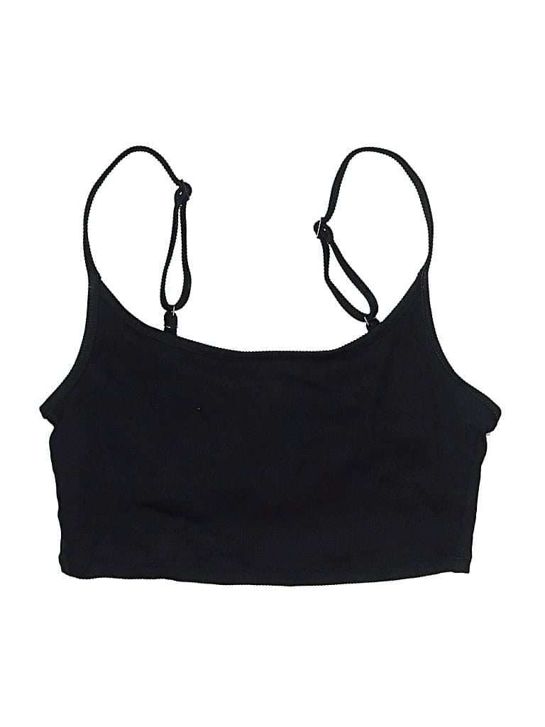 Pre-owned Aerie Swimsuit Top Black Swimwear