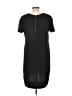 Topshop Solid Black Casual Dress Size 10 - photo 2