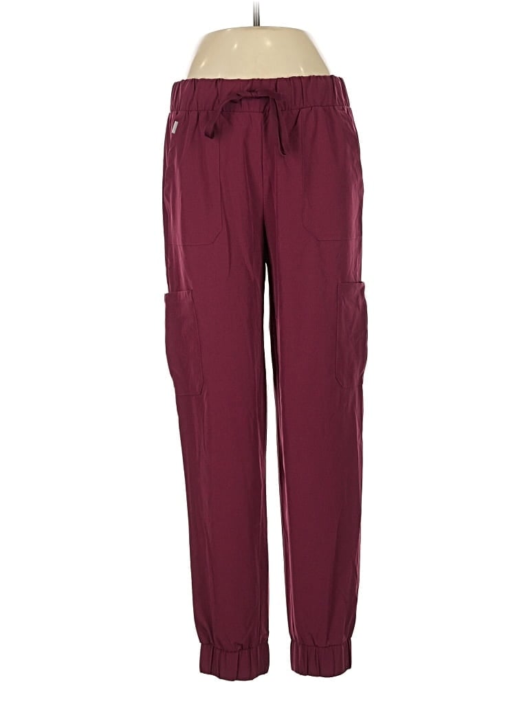 Click to view more detailed imagery on our partner's website Pre-owned Hanes Casual Pants In Burgundy