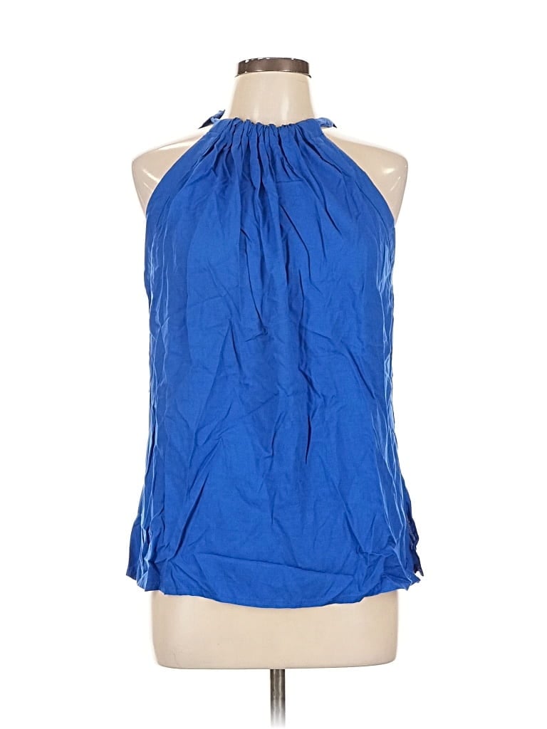 Pre-owned Escapada Sleeveless Blouse In Blue