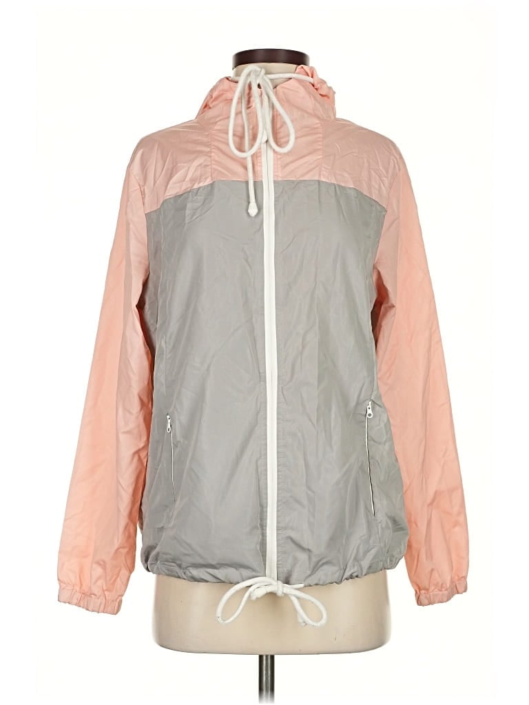 Pre-owned Unbranded Windbreaker Jacket In Pink