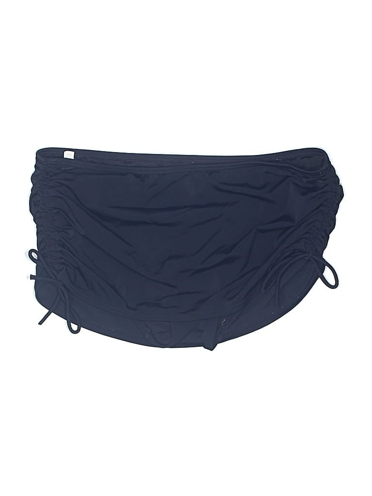 Pre-owned Victoria's Secret Swimsuit Bottoms In Blue