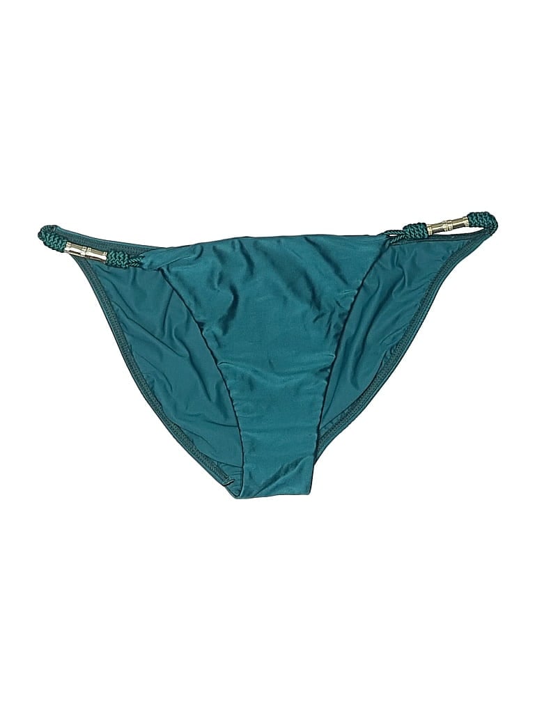 Pre-owned Vix By Paula Hermanny Swimsuit Bottoms In Blue