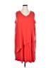 Susan Graver Red Cocktail Dress Size 2X (petite) - photo 1