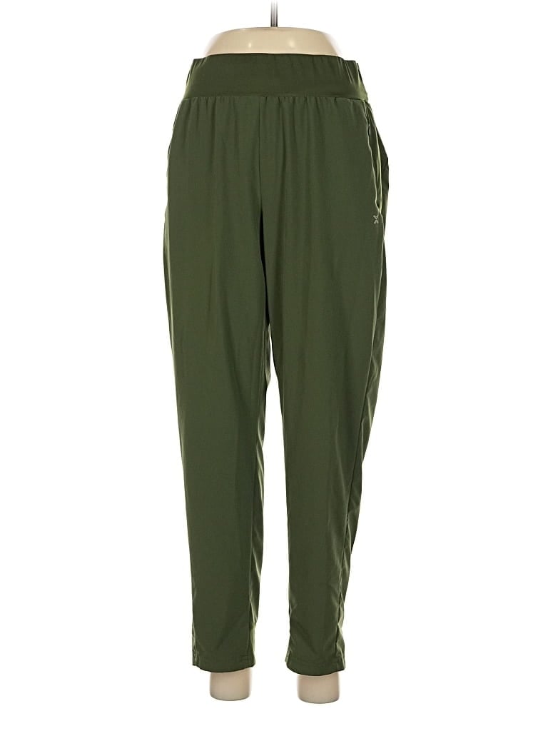 Pre-owned Xersion Casual Pants In Green