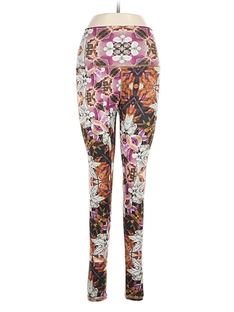 Pre-owned Assorted Brands Leggings In Pink