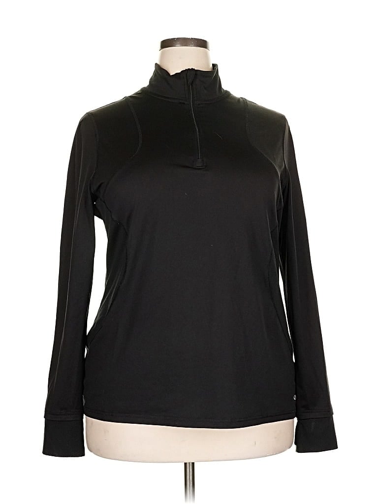 Pre-owned C9 By Champion Fleece Jacket In Black