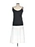 Unbranded Color Block Gray Casual Dress Size M - photo 2