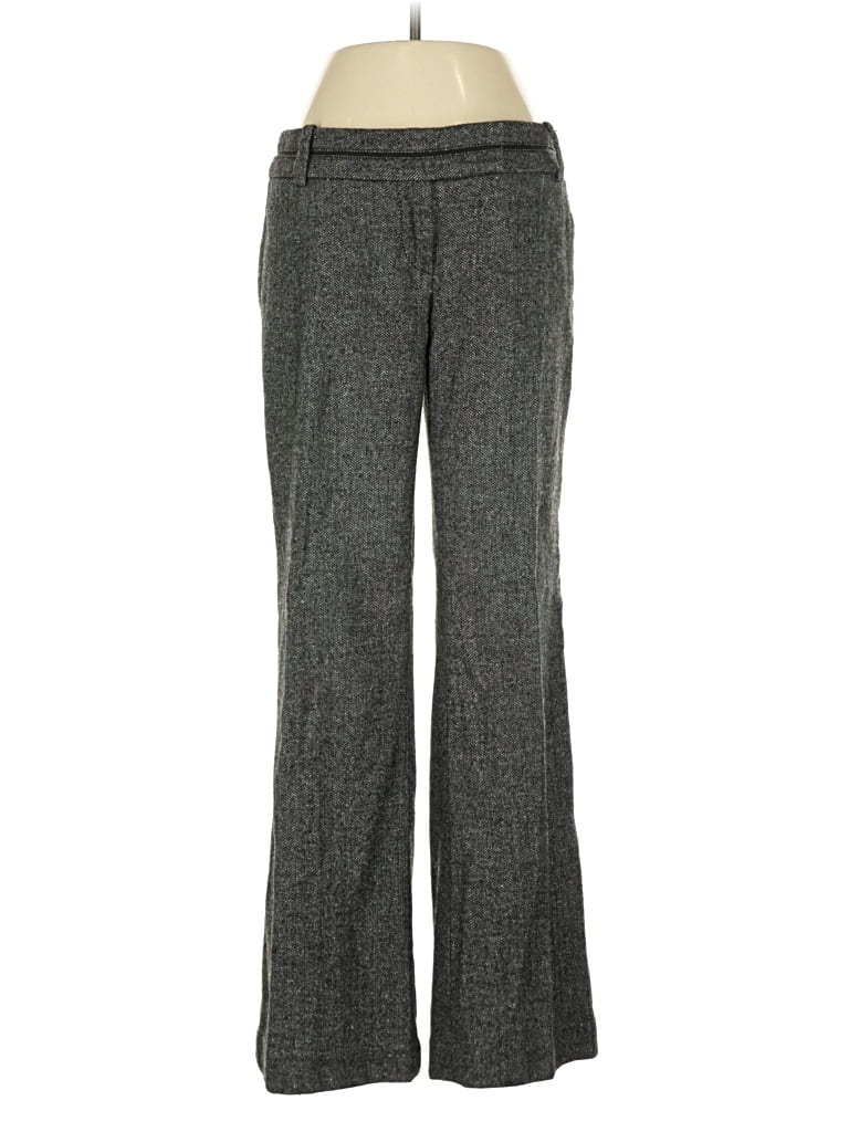 Pre-owned Ann Taylor Loft Dress Pants In Gray
