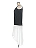 Unbranded Color Block Gray Casual Dress Size M - photo 5
