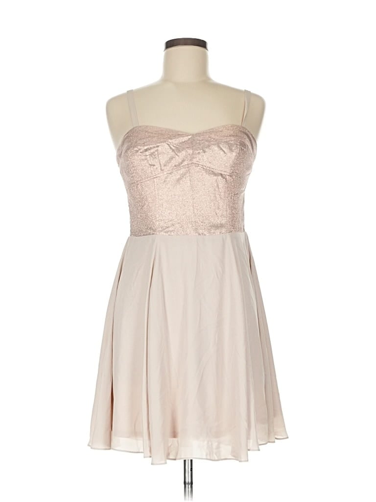 Pre-owned Express Cocktail Dress In Brown