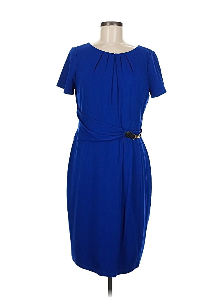 Click to view more detailed imagery on our partner's website Pre-owned Ellen Tracy Casual Dress In Blue