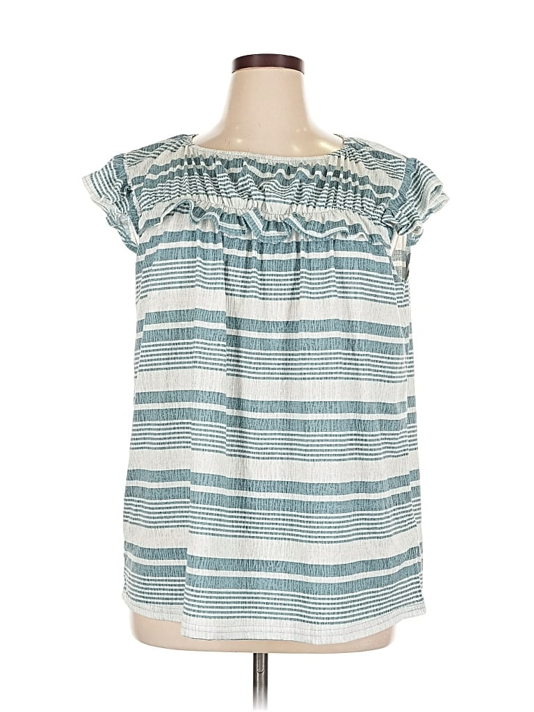 Lularoe Sleeveless Blouse In Blue