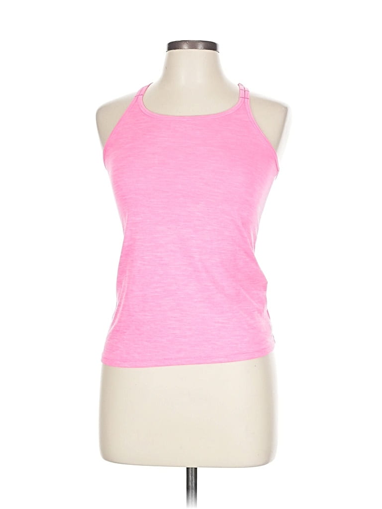 Pre-owned C9 By Champion Tank Top Pink Halter Neckline Tops