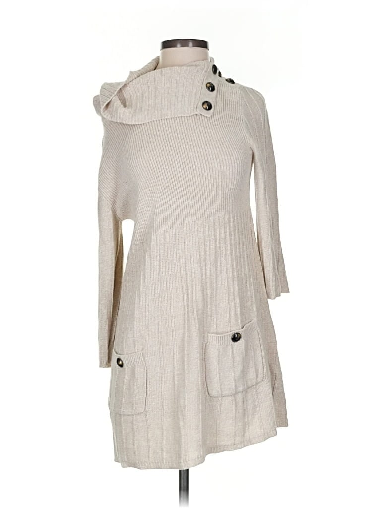 Pre-owned Style & Co Casual Dress In White