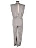 One One Six 100% Cotton Solid Gray Jumpsuit Size L - photo 2