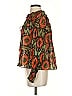 Ulla Johnson Orange Teal Long Sleeve Blouse Size 0 - photo 5