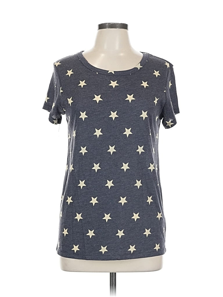 Pre-owned Assorted Brands Short Sleeve T-shirt In Blue