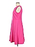 Talbots Solid Pink Casual Dress Size 8 - photo 5