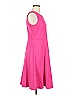 Talbots Solid Pink Casual Dress Size 8 - photo 4