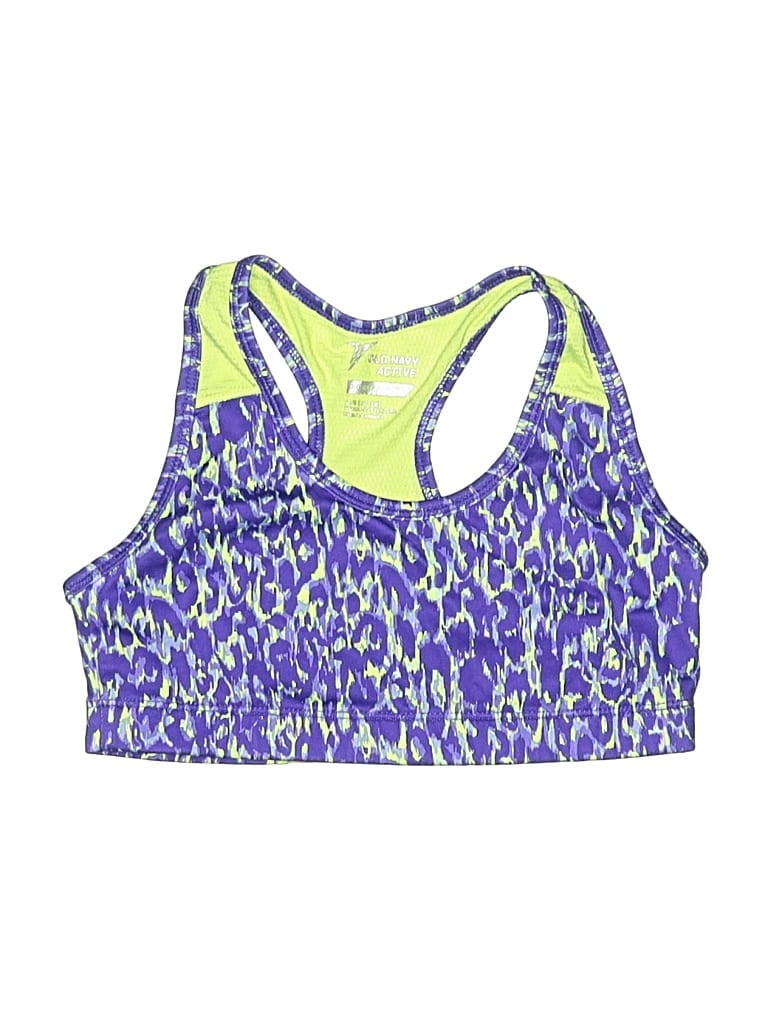 Pre-owned Active By Old Navy Kids' Tank Top Purple Halter Neckline Tops