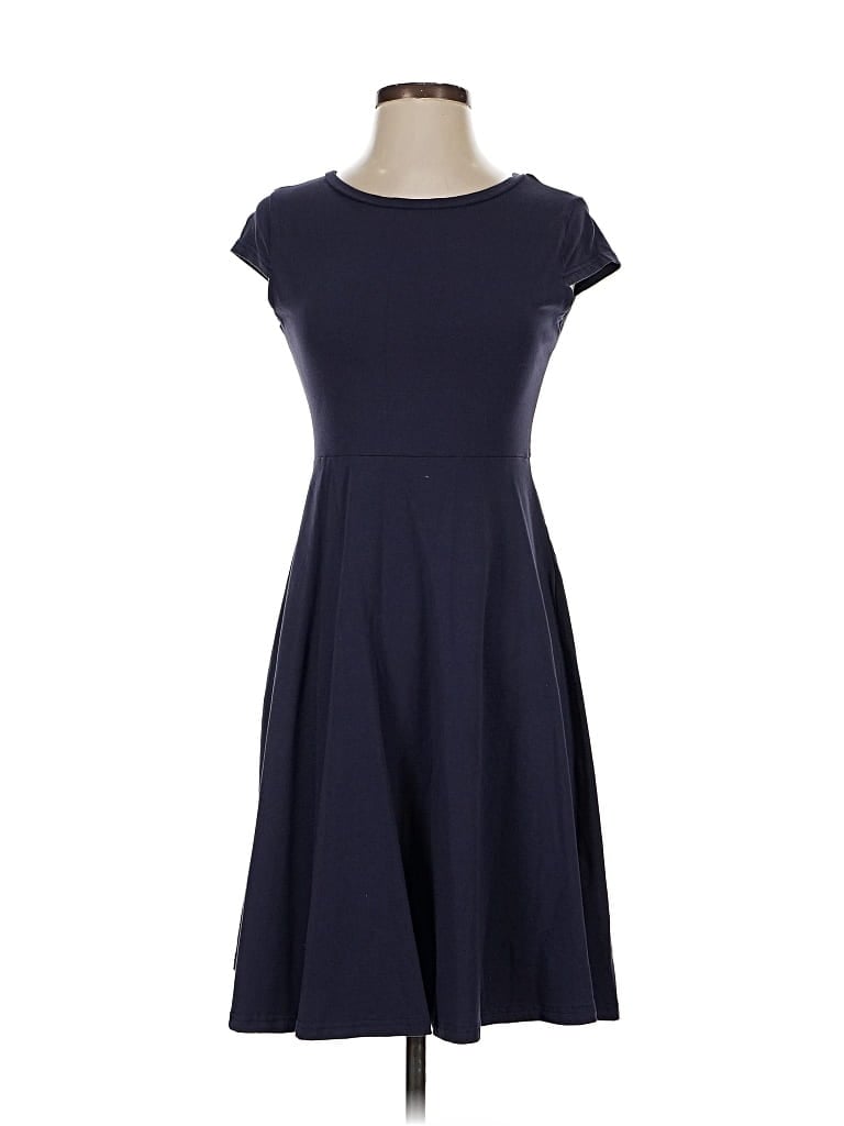 Pre-owned Assorted Brands Casual Dress In Blue