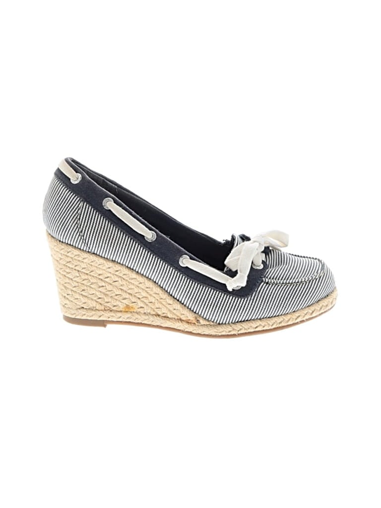 Pre-owned Sperry Top-sider® Wedges Blue Shoes