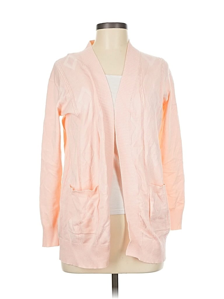 Pre-owned Assorted Brands Cardigan Sweater In Pink