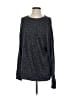 Athleta Animal Print Gray Pullover Sweater Size S - photo 1