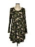 Haptics Camo Green Casual Dress Size S - photo 1