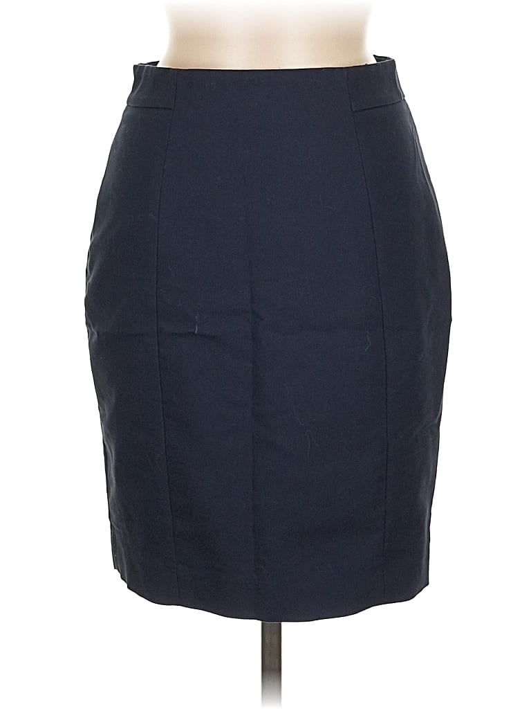 Pre-owned H&m Formal Skirt In Blue