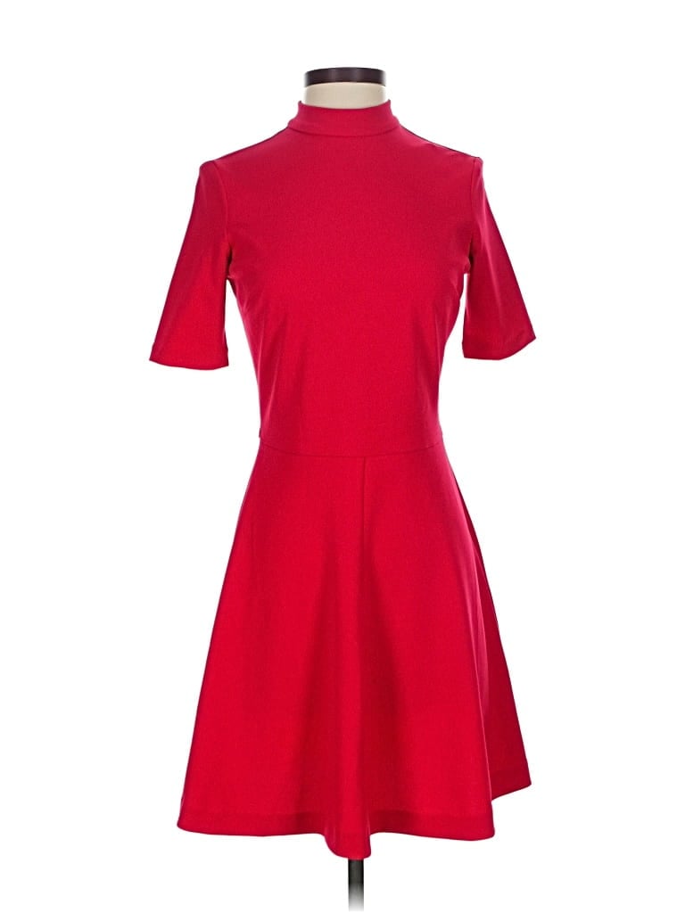 Pre-owned Alexia Admor Cocktail Dress In Red
