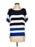CAbi 100% Cotton Blue Short Sleeve Top Size XS - photo 1