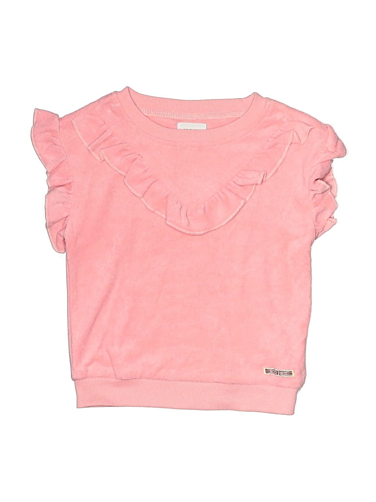Pre-owned Hudson Kids' Short Sleeve Top In Pink
