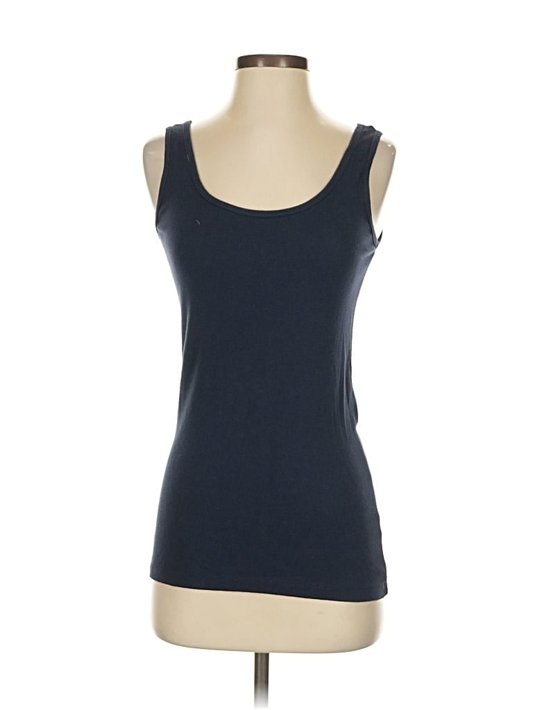 Pre-owned Sonoma Goods For Life Tank Top Blue Strapless Neckline Tops