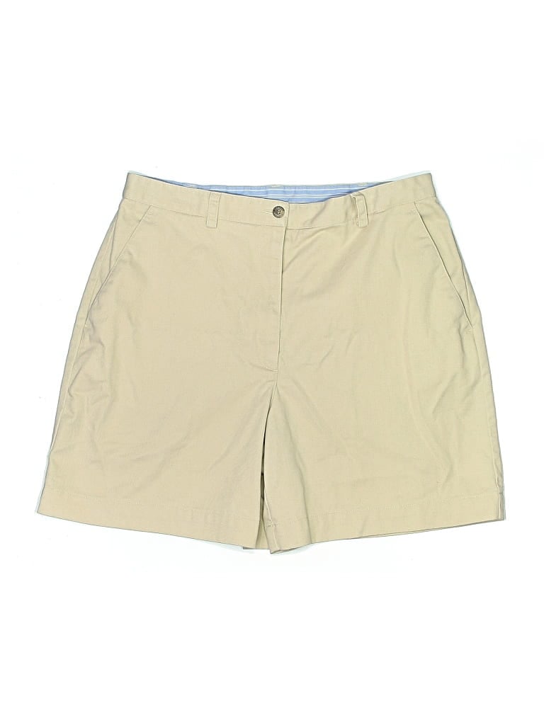 Pre-owned Liz Claiborne Khaki Shorts In Brown