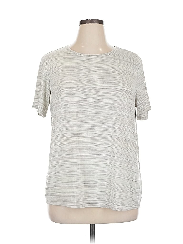 OLD NAVY Pre-owned Short Sleeve T-shirt In Silver