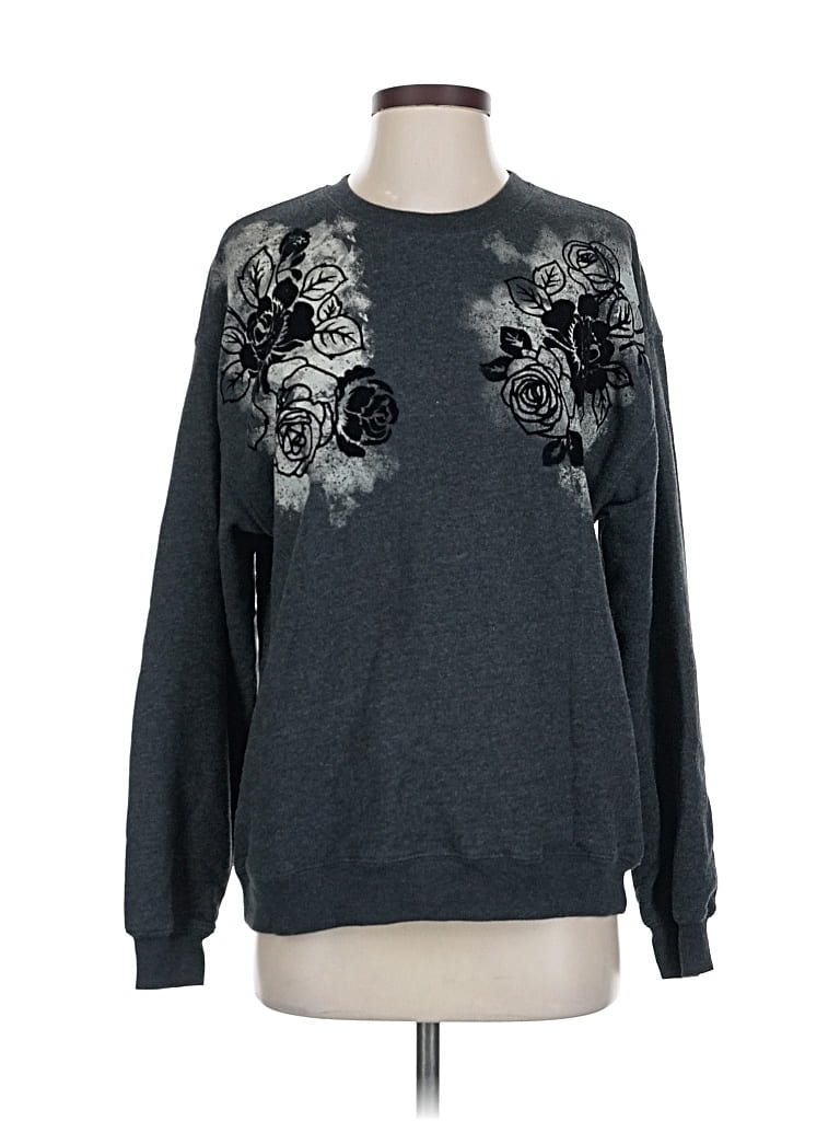 Pre-owned Wild Fable Sweatshirt In Gray