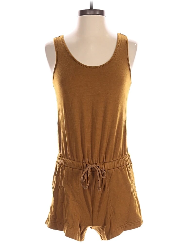 Pre-owned Lou & Grey Romper In Brown