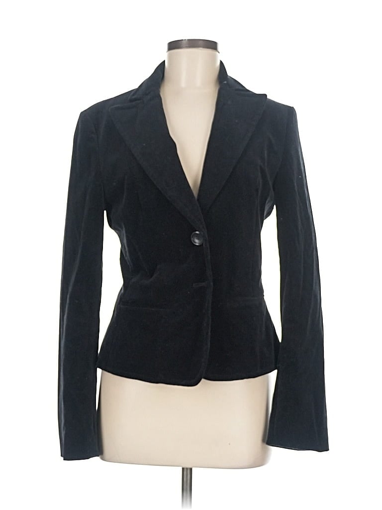 Pre-owned Express Design Studio Blazer Jacket In Black