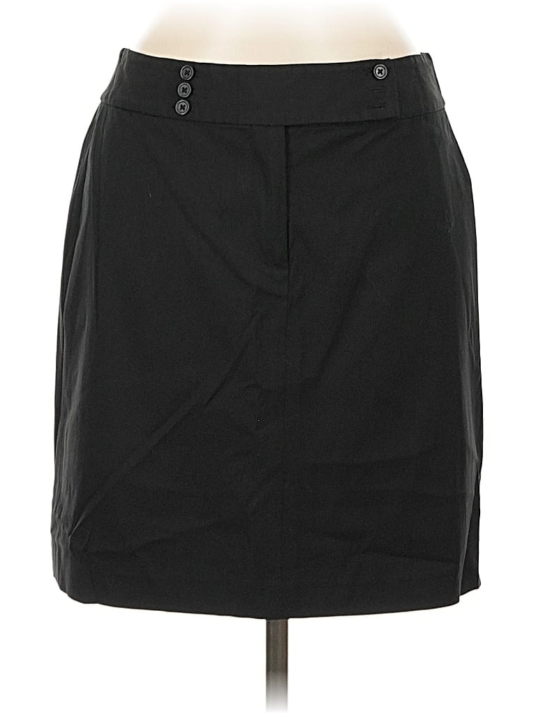 Pre-owned Ann Taylor Loft Casual Skirt In Black