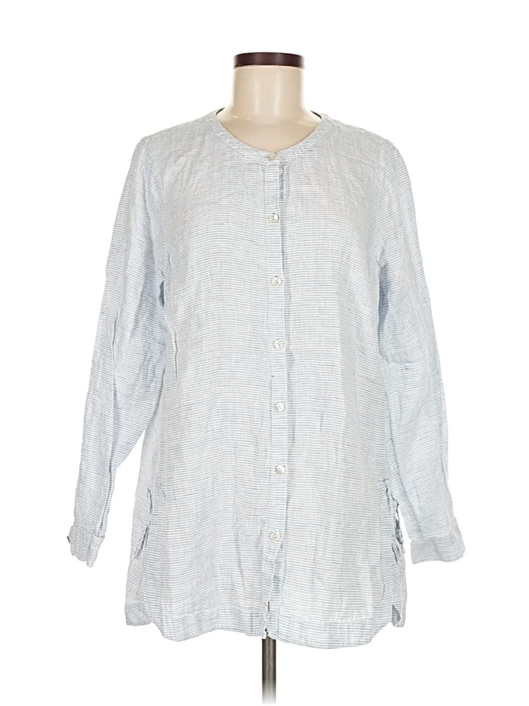 Pre-owned Jjill Casual Dress In Gray