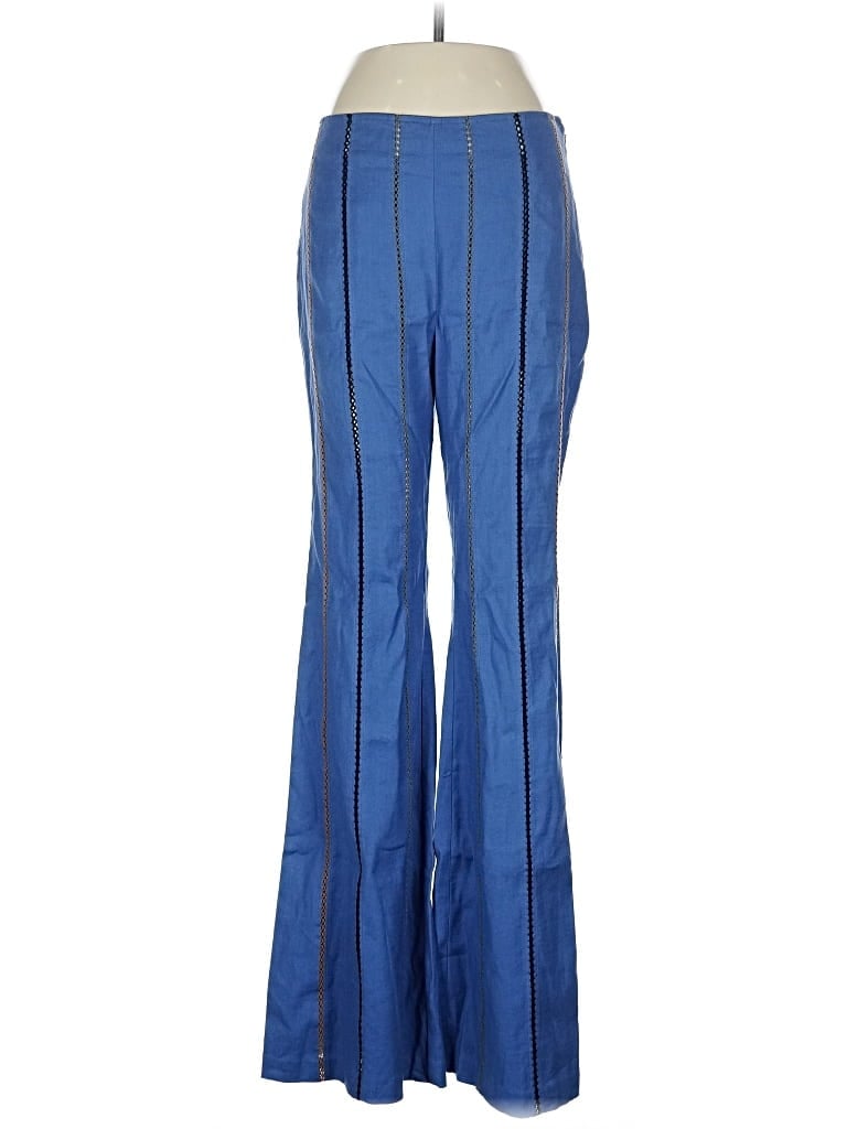 Pre-owned By Anthropologie Linen Pants In Blue