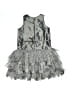 Isobella & Chloe 100% Polyester Silver Gray Dress Size 6X - photo 2