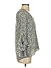 Vince Camuto 100% Polyester Gray 3/4 Sleeve Blouse Size XS - photo 4