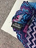 Tolani 100% Silk Blue Short Sleeve Top Size XS - photo 8